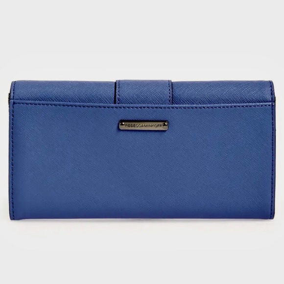 Rebecca Minkoff Safiano Turn Lock Mason Wallet - Picture 15 of 16